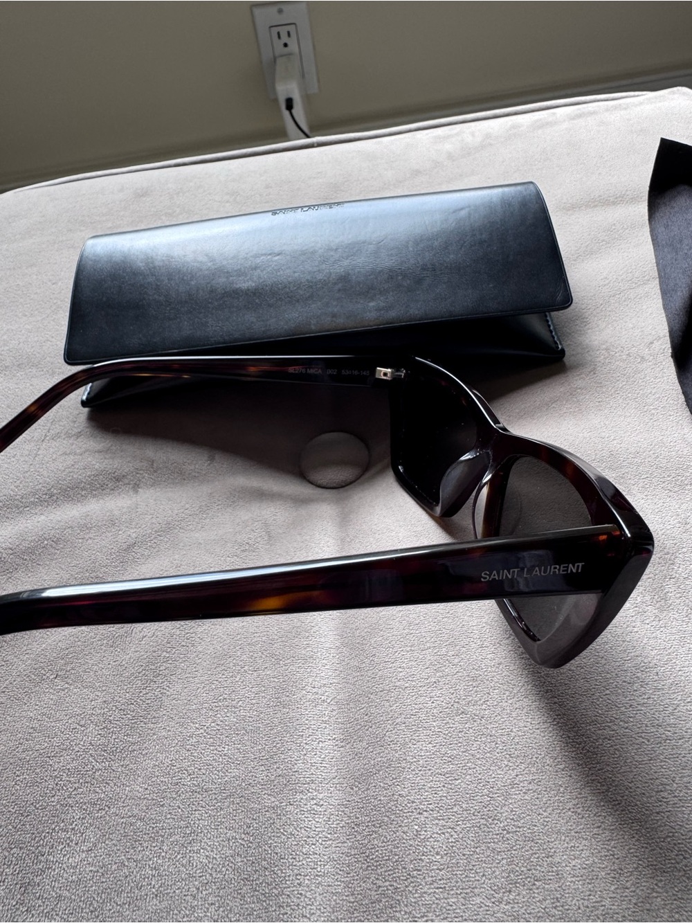 YSL 276 Mica Cat Eye Sunglasses - Picture 5 of 10